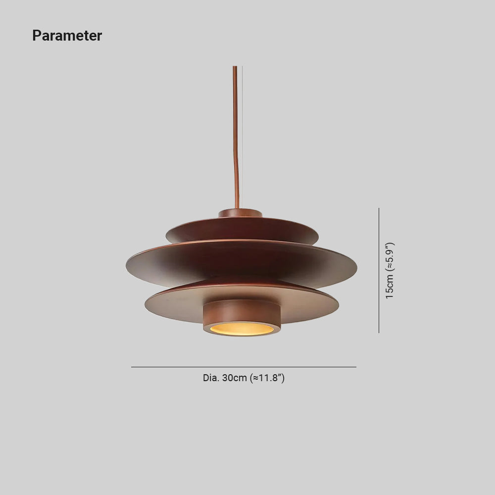 Axis Mid Century Walnut Pendant Light | ventumra