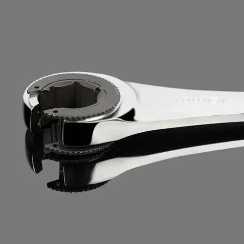 GripFlex Pro Adjustable Ratchet Wrench (2-In-1) — 14 to 30 mm Jaw Opening