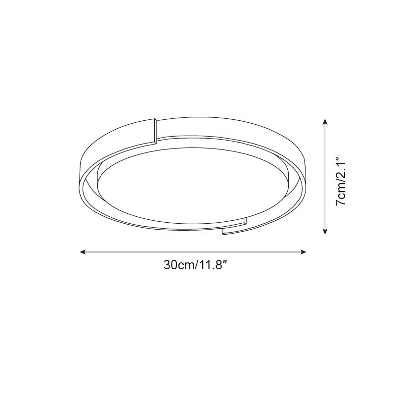 Juvio Minimalist Round Travertine Ceiling Light | ventumra