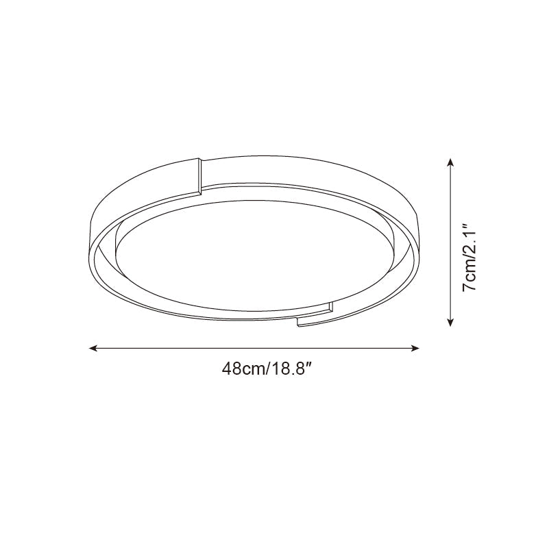 Juvio Minimalist Round Travertine Ceiling Light | ventumra