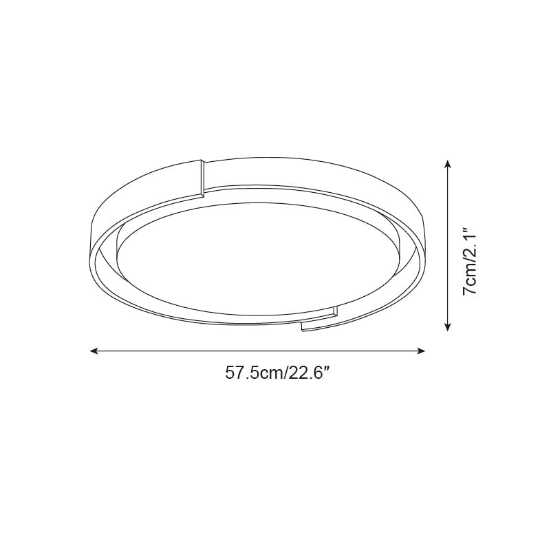 Juvio Minimalist Round Travertine Ceiling Light | ventumra