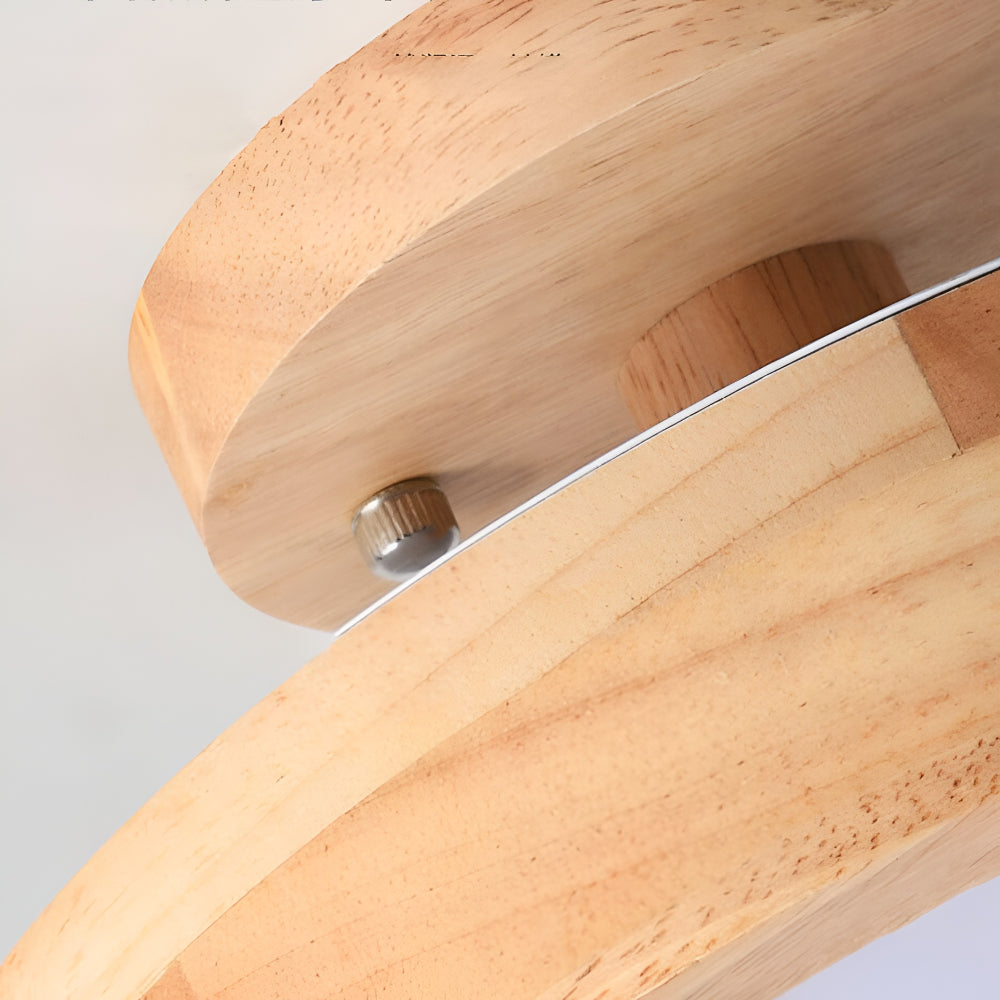 Moderna plafoniera LED rotonda — Design piatto e salvaspazio