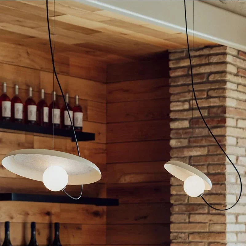 Aelora | Bright Minimalist LED Pendant Lamp For Dining Area