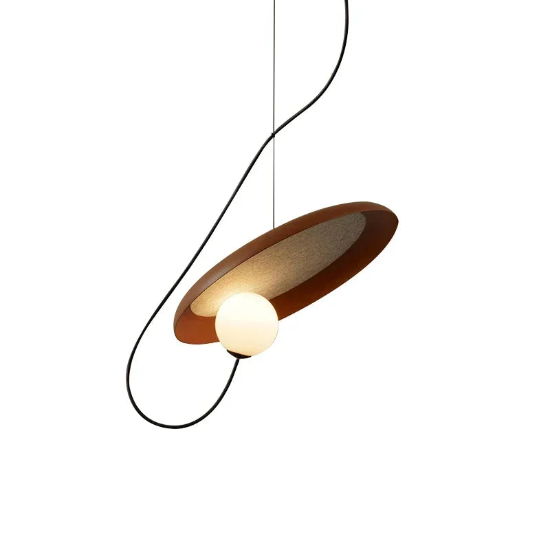 Aelora | Bright Minimalist LED Pendant Lamp For Dining Area