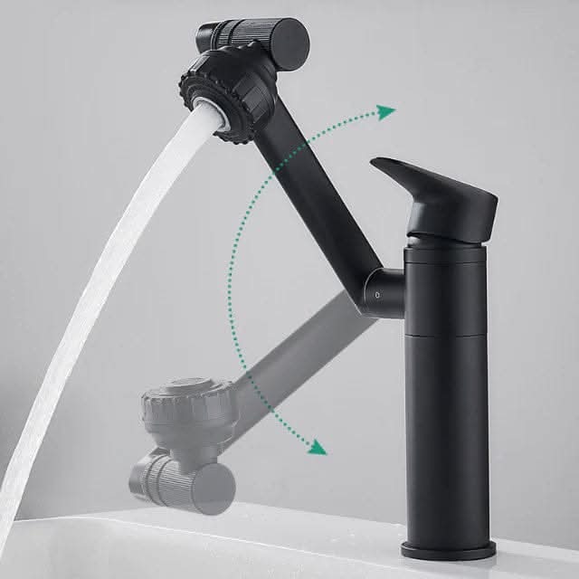Torneira FlexiFlow 360° — Bica giratória, função de pulverização