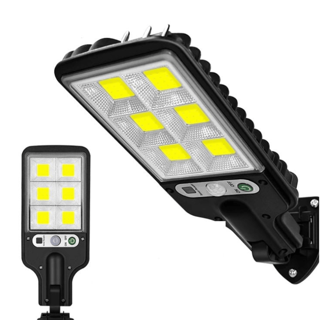 SolarLux 600 Outdoor LED Spotlight — Integrated Motion Sensor Module