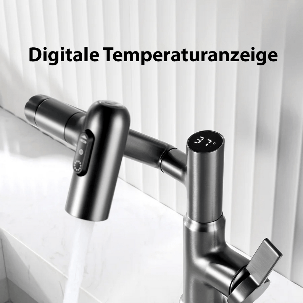Stylish NovaTwist 360-Degree Rotatable Kitchen Mixer Tap