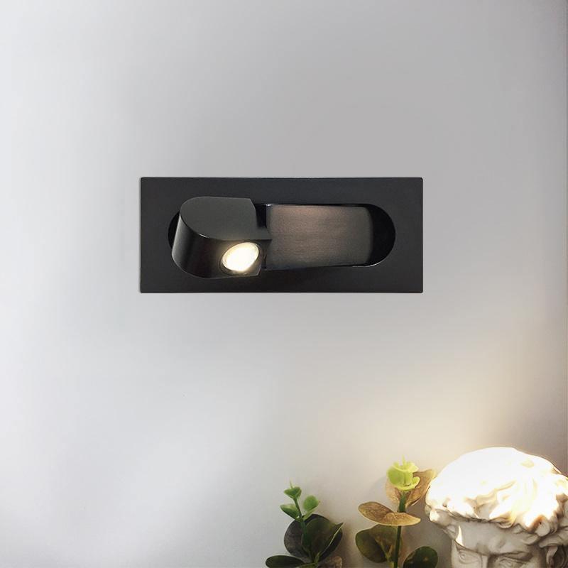 Elyra | Modern LED Bedside Wall Lamp With Ambient Backlight