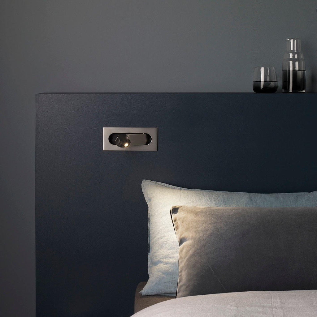 Elyra | Modern LED Bedside Wall Lamp With Ambient Backlight