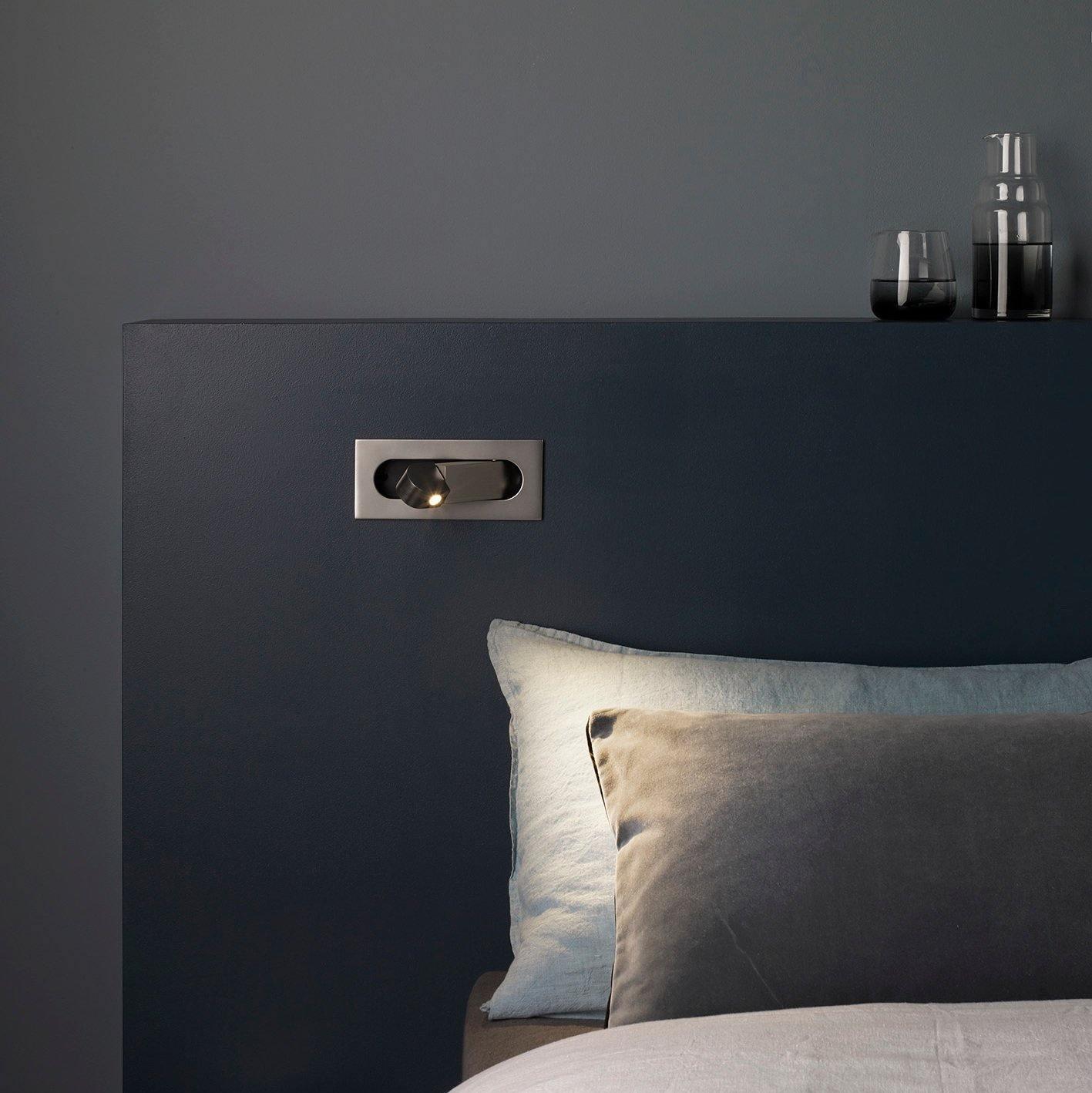 Elyra | Modern LED Bedside Wall Lamp With Ambient Backlight