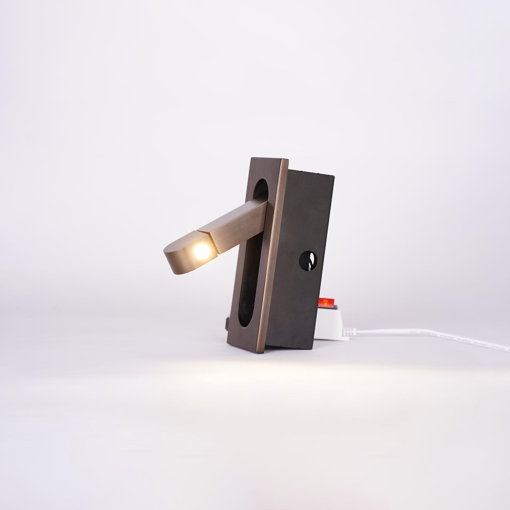 Elyra | Modern LED Bedside Wall Lamp With Ambient Backlight