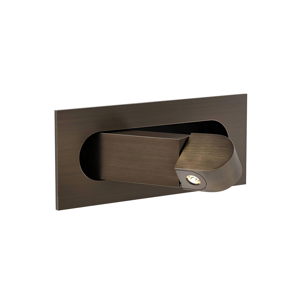 Duvin Adjustable Black LED Wall Lamp | ventumra