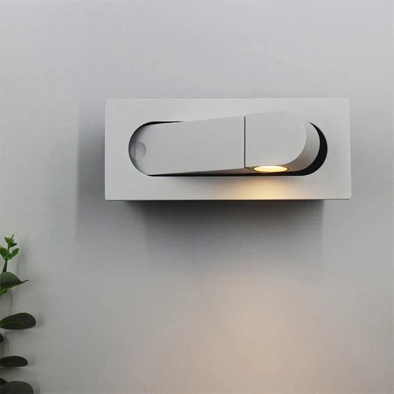 Duvin Adjustable Black LED Wall Lamp | ventumra