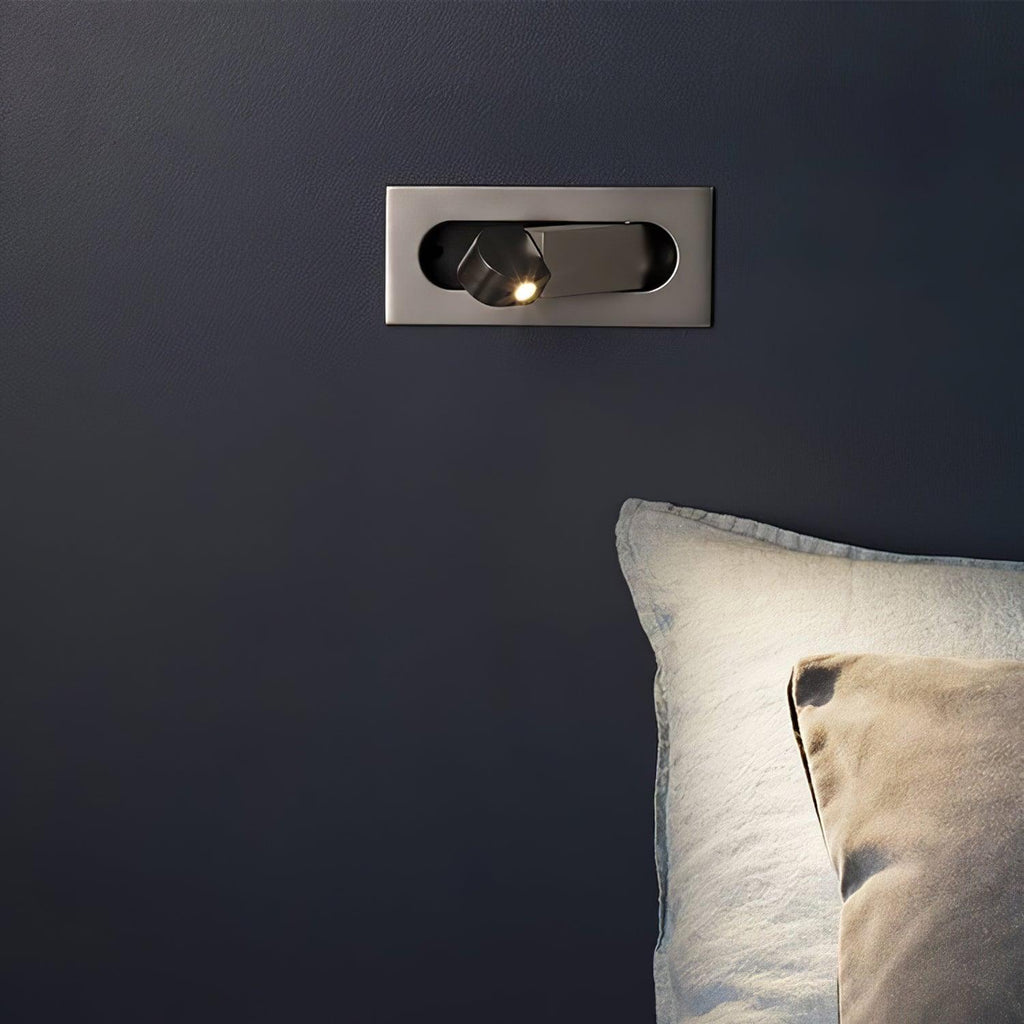Duvin Adjustable Black LED Wall Lamp | ventumra
