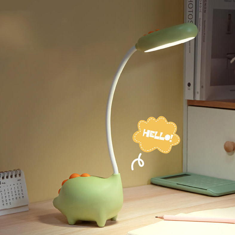 LumaDino Kids LED Desk Lamp for Night Light With Soft Eye Friendly Glow