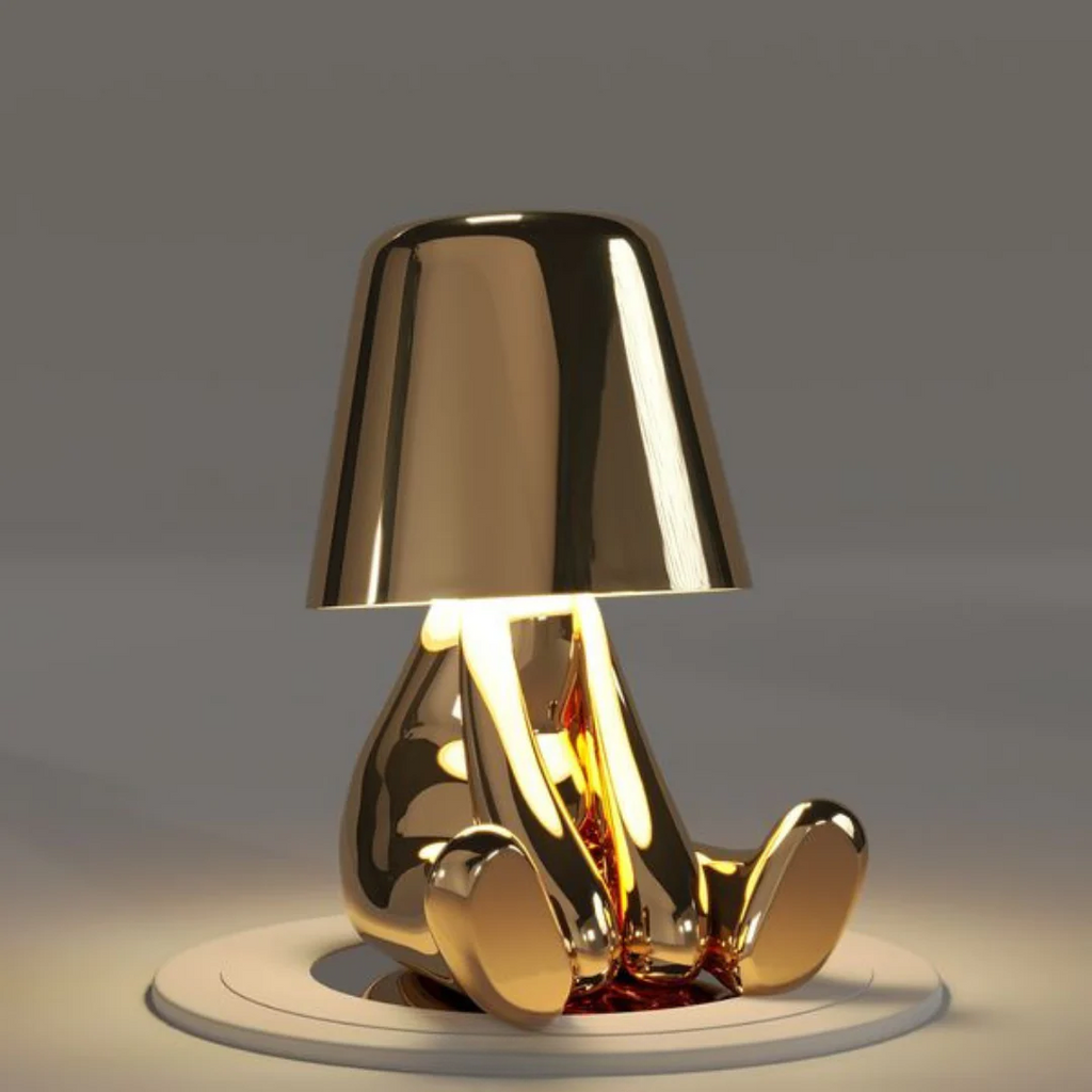 LumaCompanion Humanoid Lamp For Cozy Spaces And Creative Rooms
