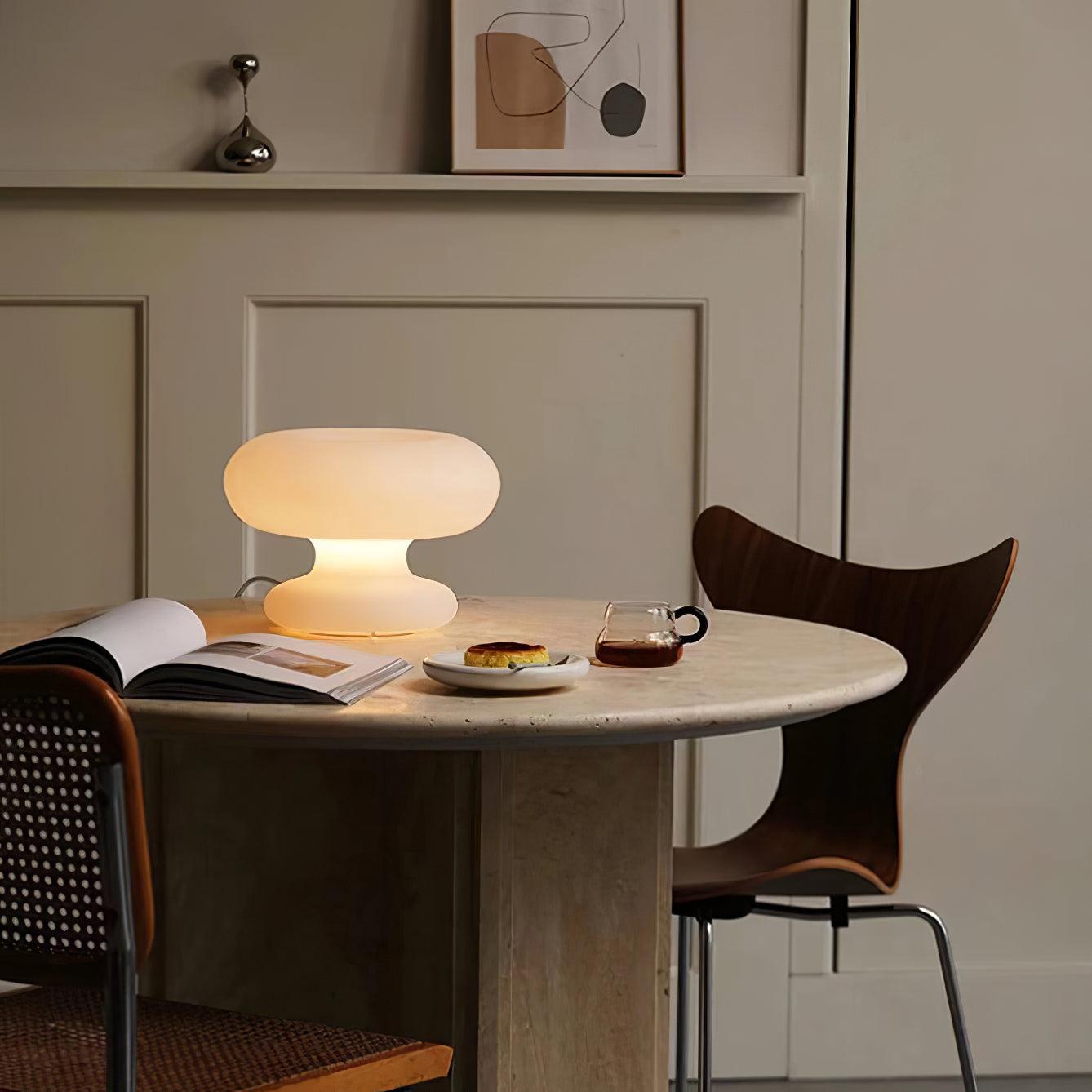 CirculaGlow Ring Lamp With Elegant Soft Ambient Light
