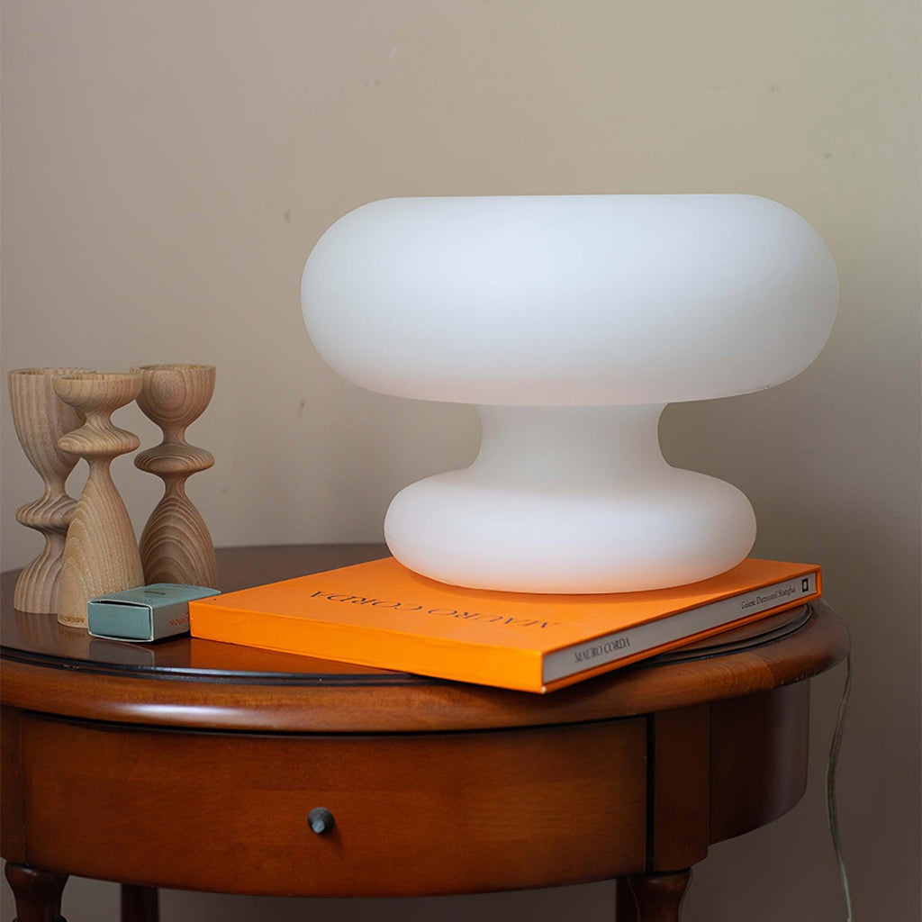 CirculaGlow Ring Lamp With Elegant Soft Ambient Light