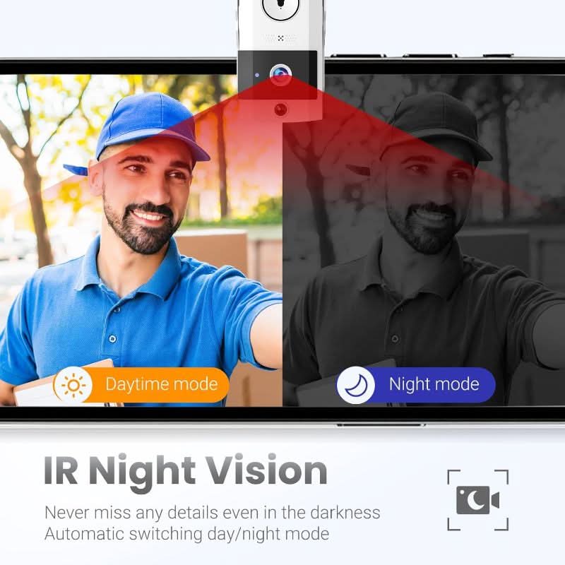 AegisView Wireless Camera – Toolless Installation, Long Battery Life