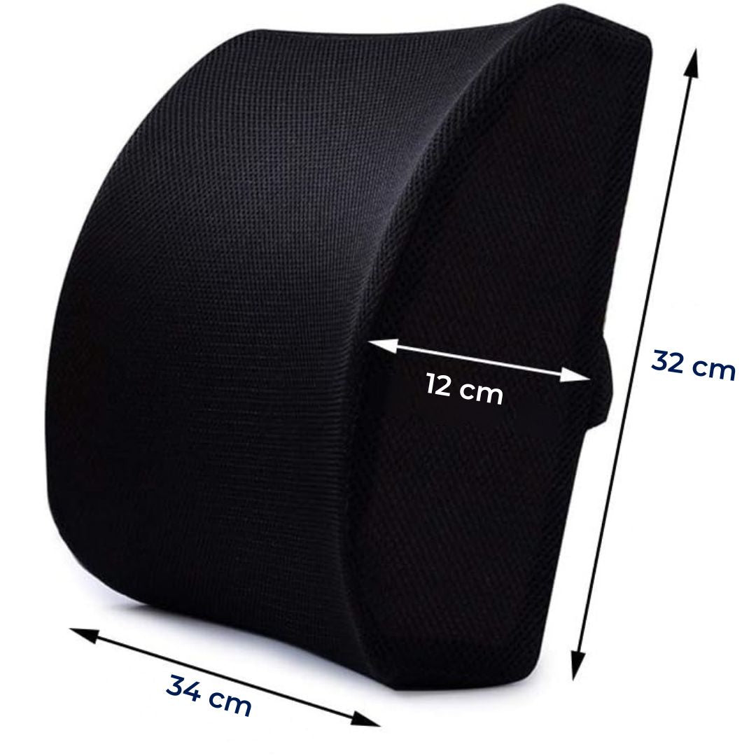 ComfortPlus ergonomikus derékpárna — memóriahab, légáteresztő