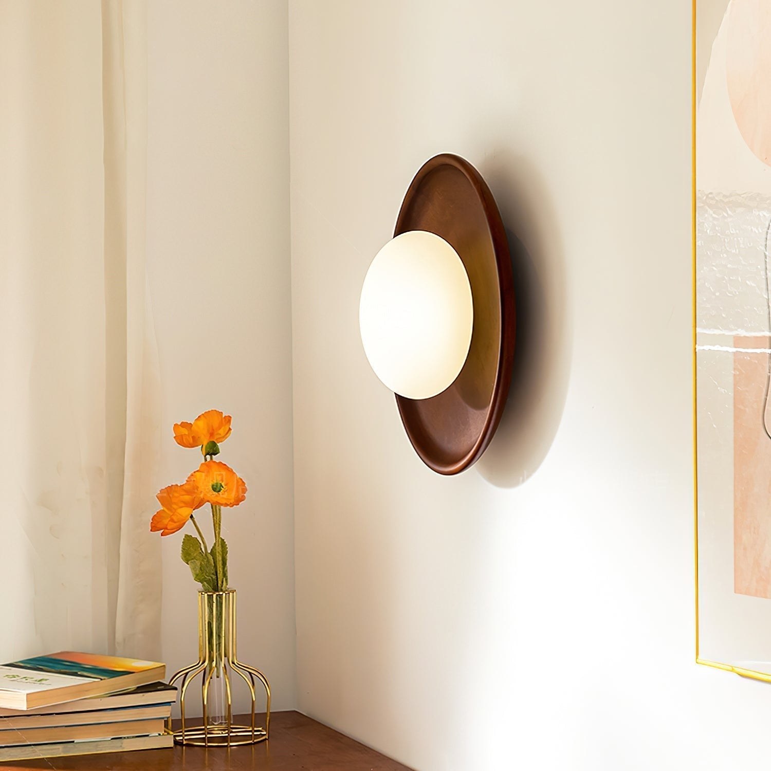 Novin Wooden Wall Lamp | ventumra