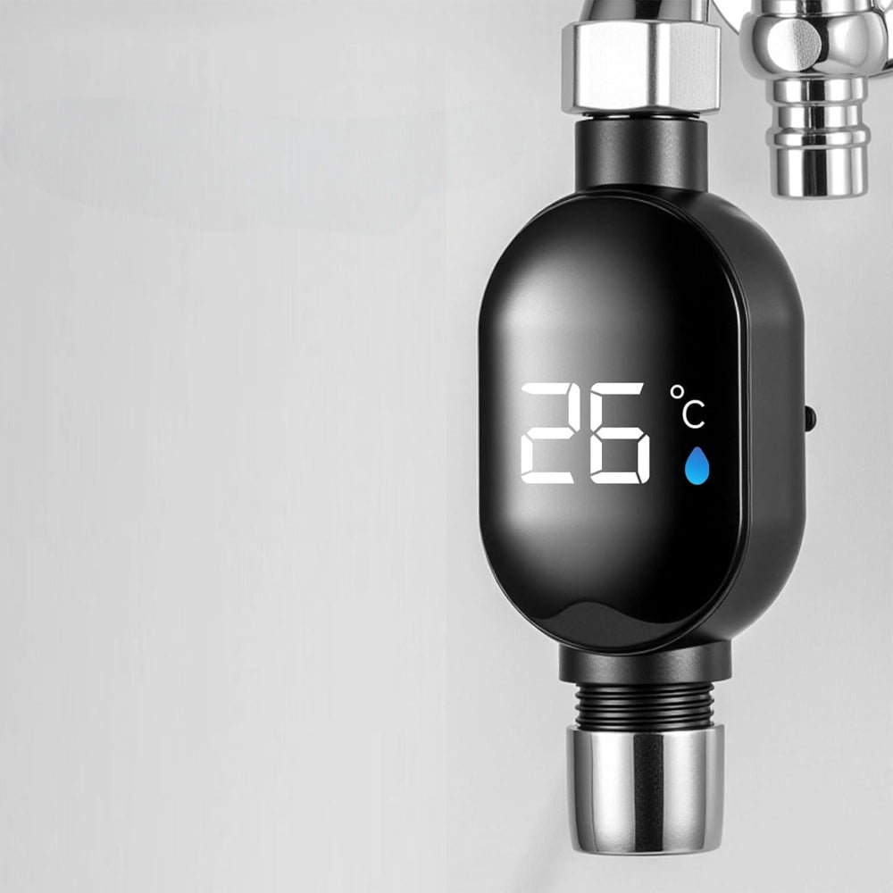 Termómetro inteligente para ducha — Pantalla LED, control preciso de la temperatura