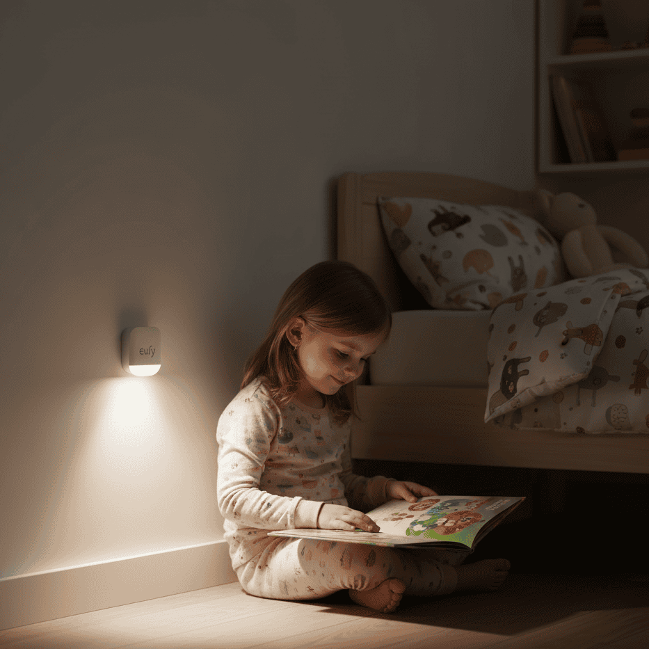 LumaNest 6-Pack Plug-In Night Lights — Automatic Light Sensor, Energy Saving