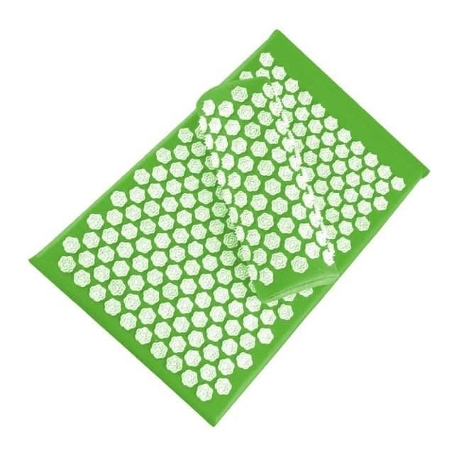 CalmFlow Acupressure Yoga Mat and Cushion Set — High-Density Contoured Node Design