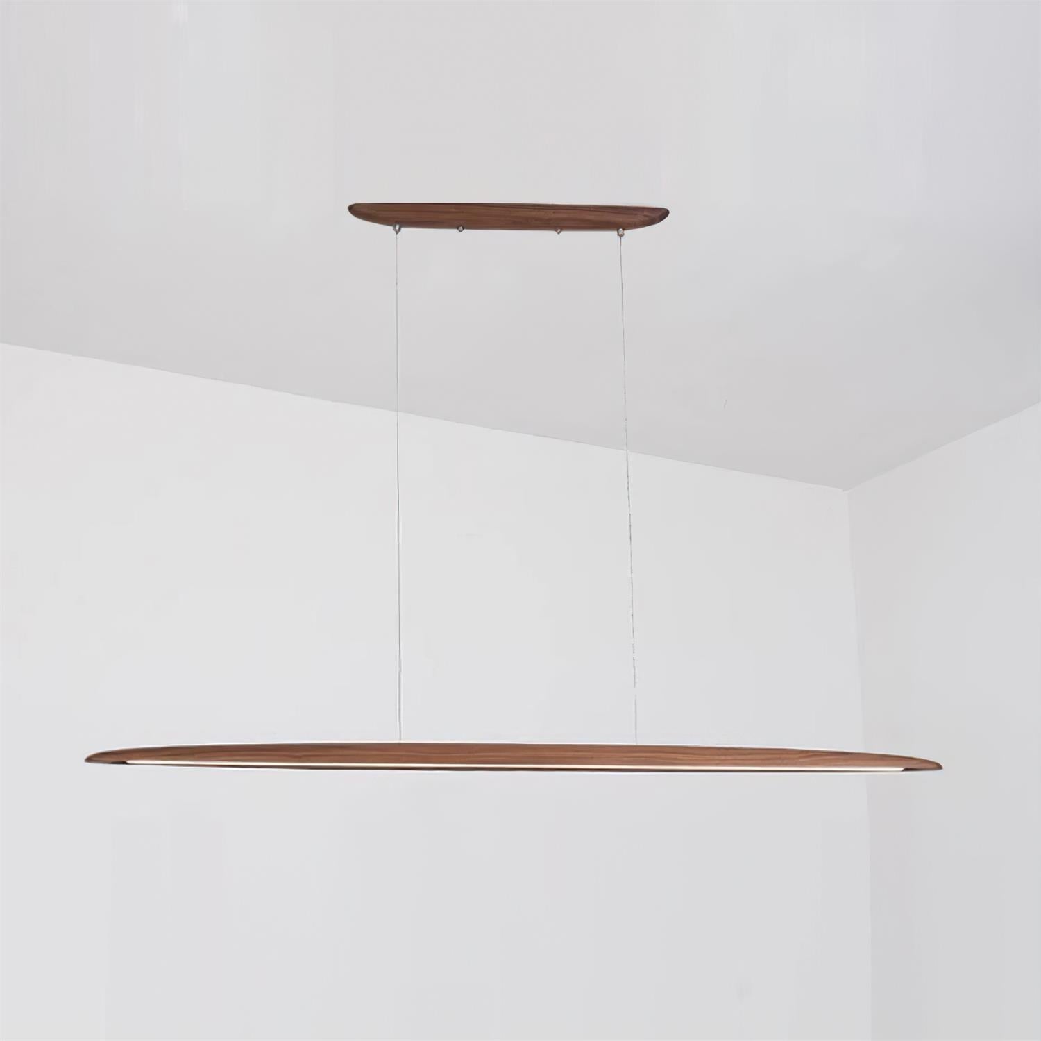 Duvane Minimalist Wooden LED Pendant Light | ventumra