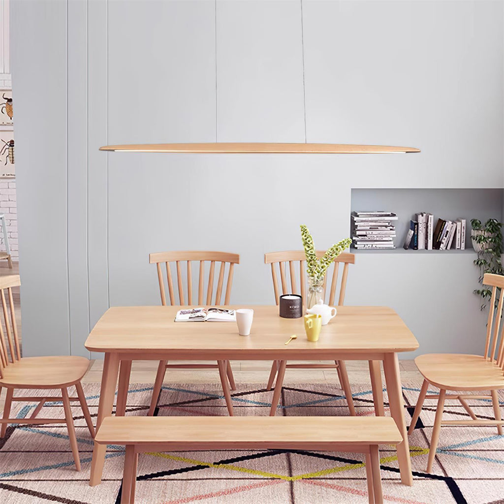Duvane Minimalist Wooden LED Pendant Light | ventumra