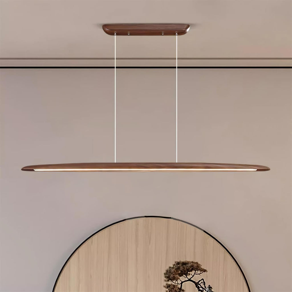 Duvane Minimalist Wooden LED Pendant Light | ventumra