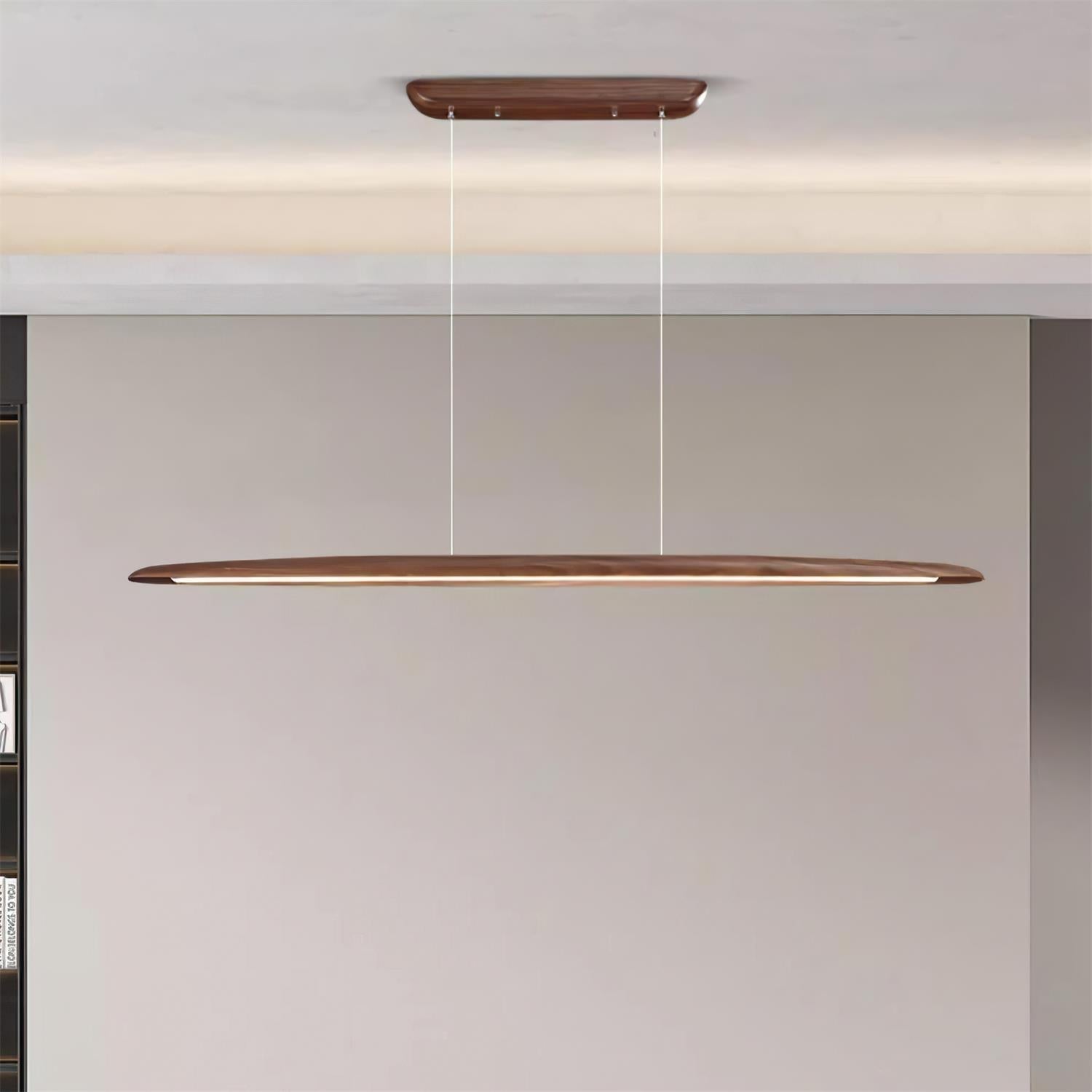 Duvane Minimalist Wooden LED Pendant Light | ventumra