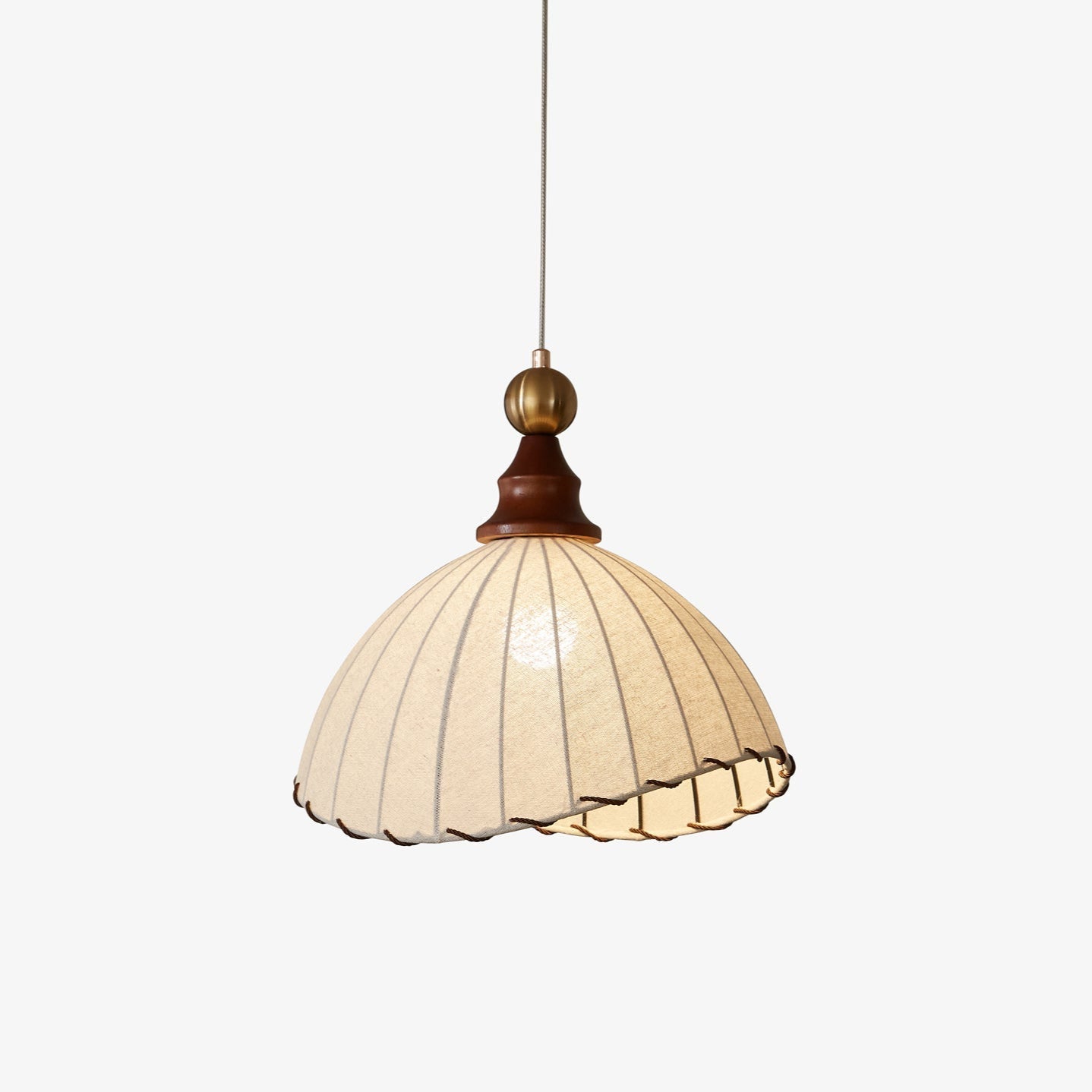 Liora | Modern Fabric Pendant Light For Dining Room