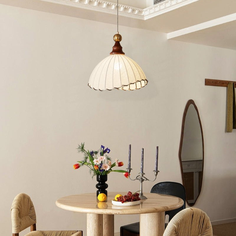 Liora | Modern Fabric Pendant Light For Dining Room