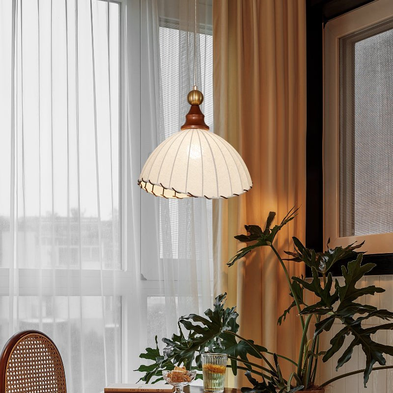 Liora | Modern Fabric Pendant Light For Dining Room