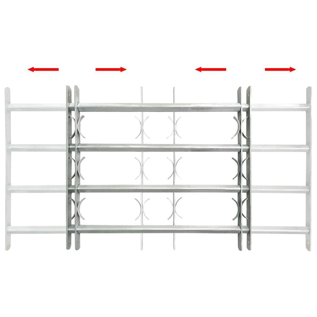Three Crossbars Adjustable Window Grille For Extra Security | Ventumra