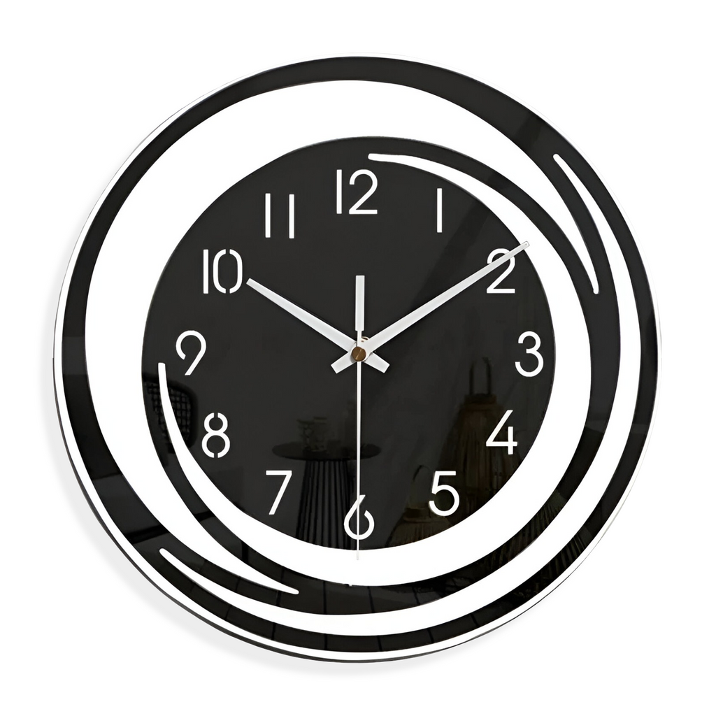 Geometric Layered Orbit Wall Clock | Ventumra