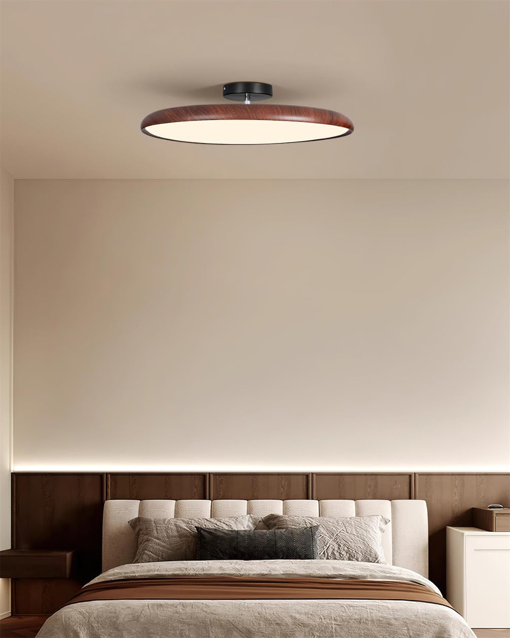 Cavelo Oval Semi-Flush Ceiling Light | ventumra
