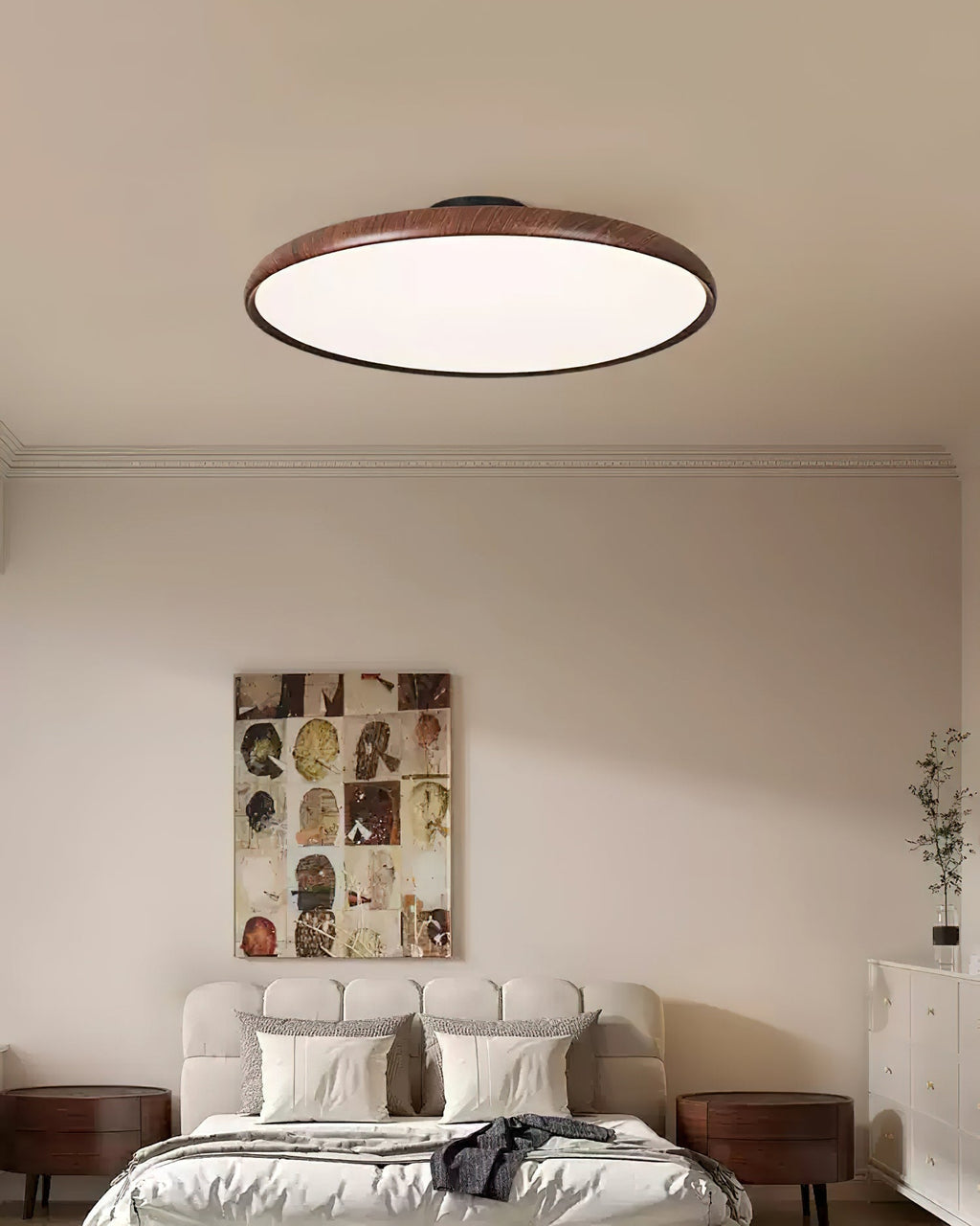 Cavelo Oval Semi-Flush Ceiling Light | ventumra