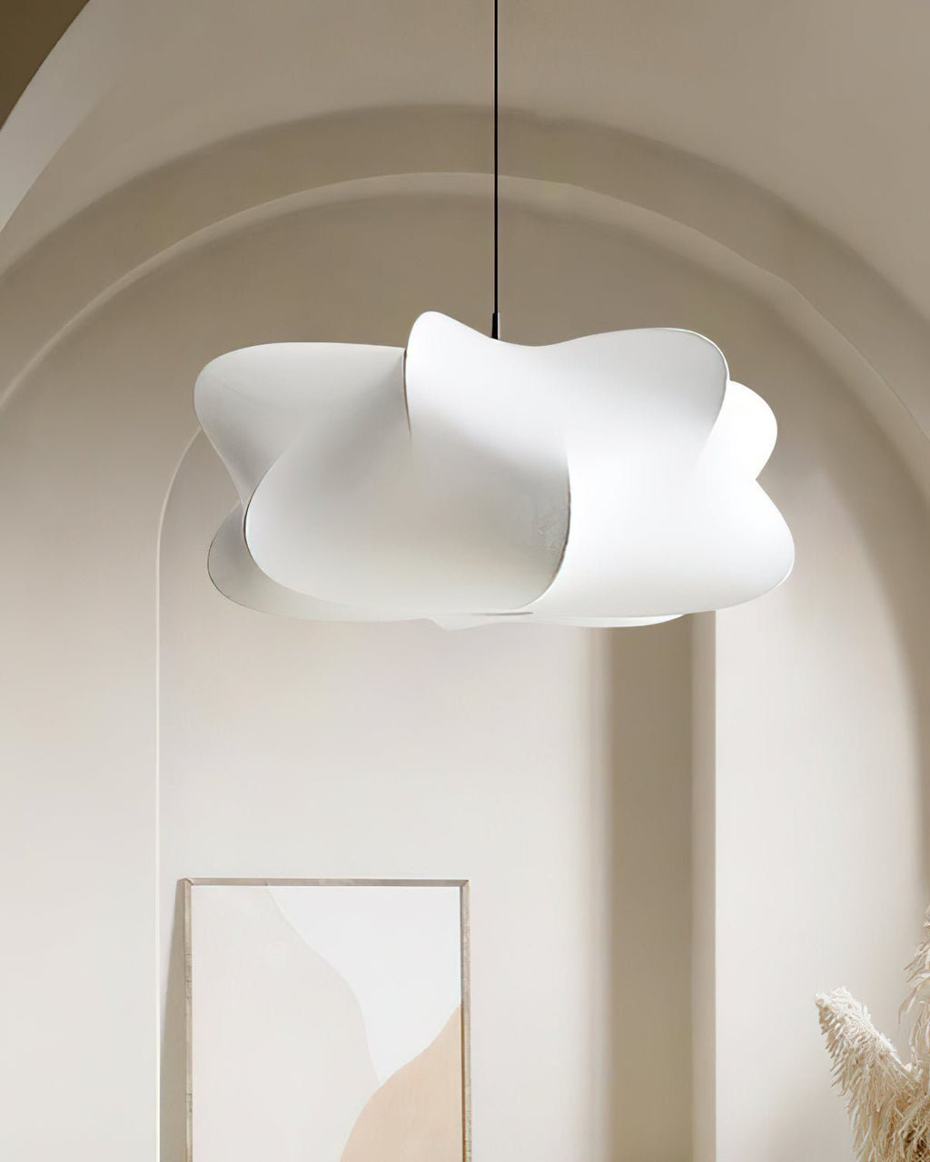 Modern Silk Cocoon Pendant Ceiling Light | Ventumra