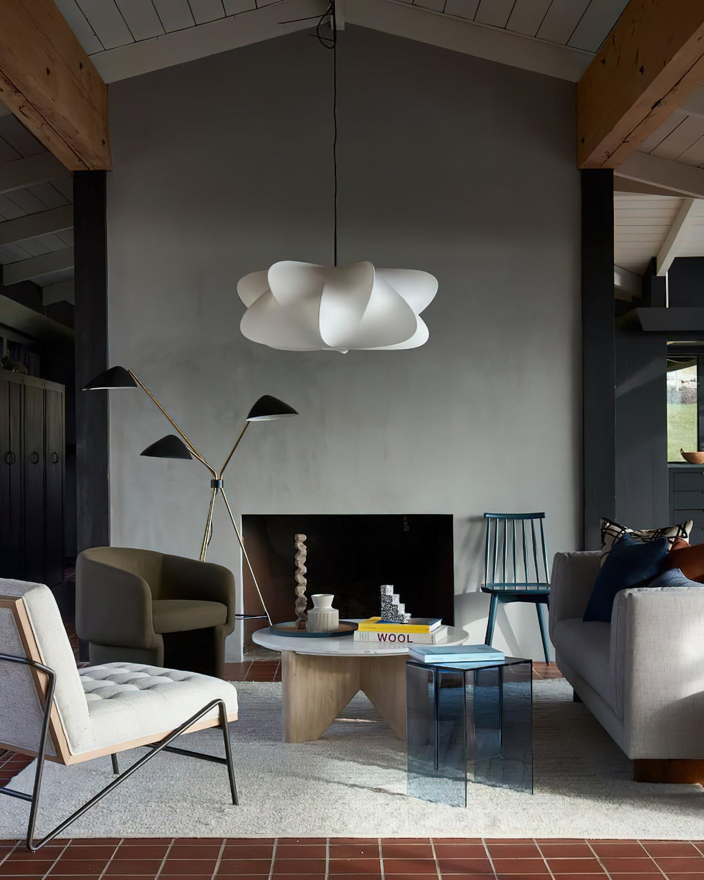 Modern Silk Cocoon Pendant Ceiling Light | Ventumra