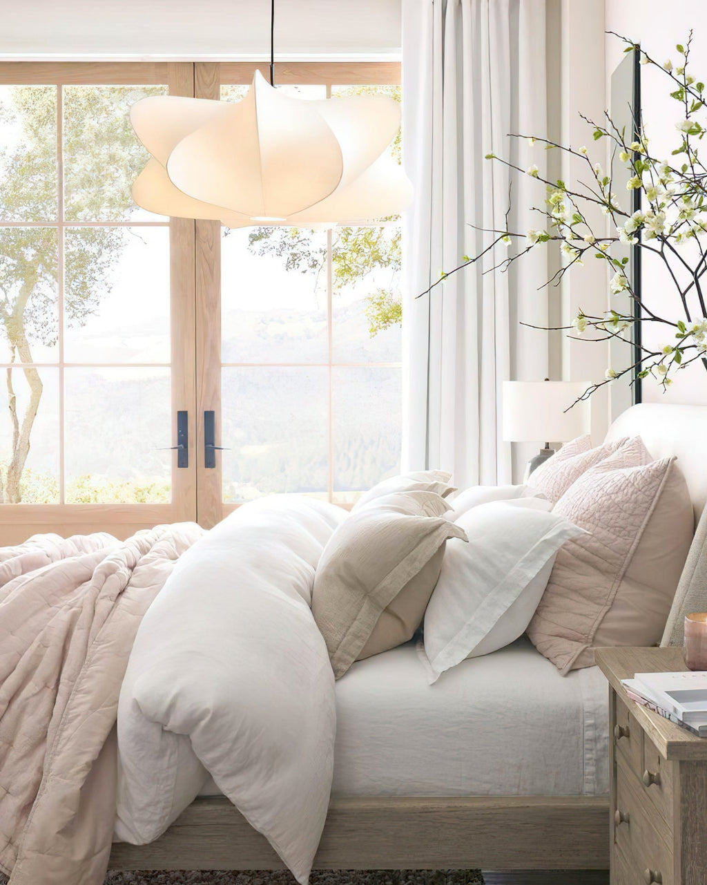 Modern Silk Cocoon Pendant Ceiling Light | Ventumra