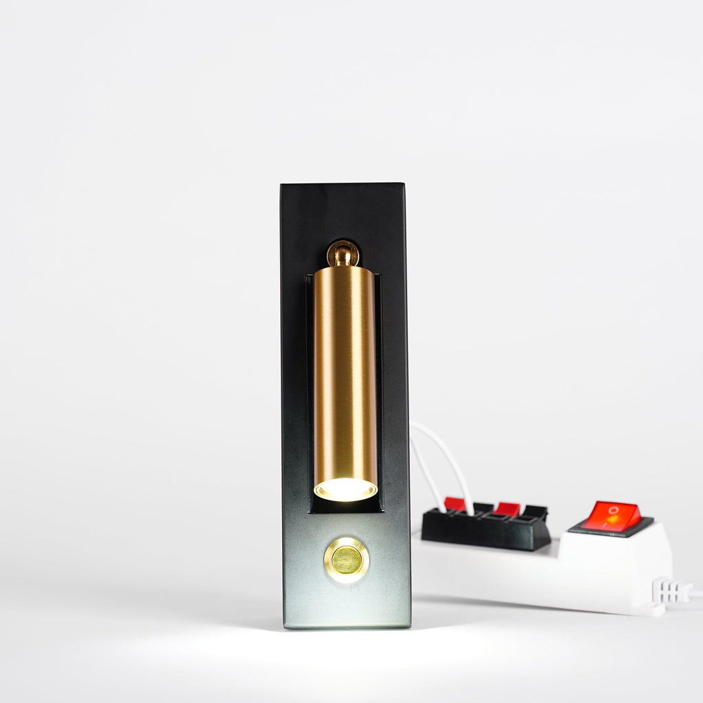 LED-Wandleuchte mit flexiblem Leselicht — Drehbarer Spot