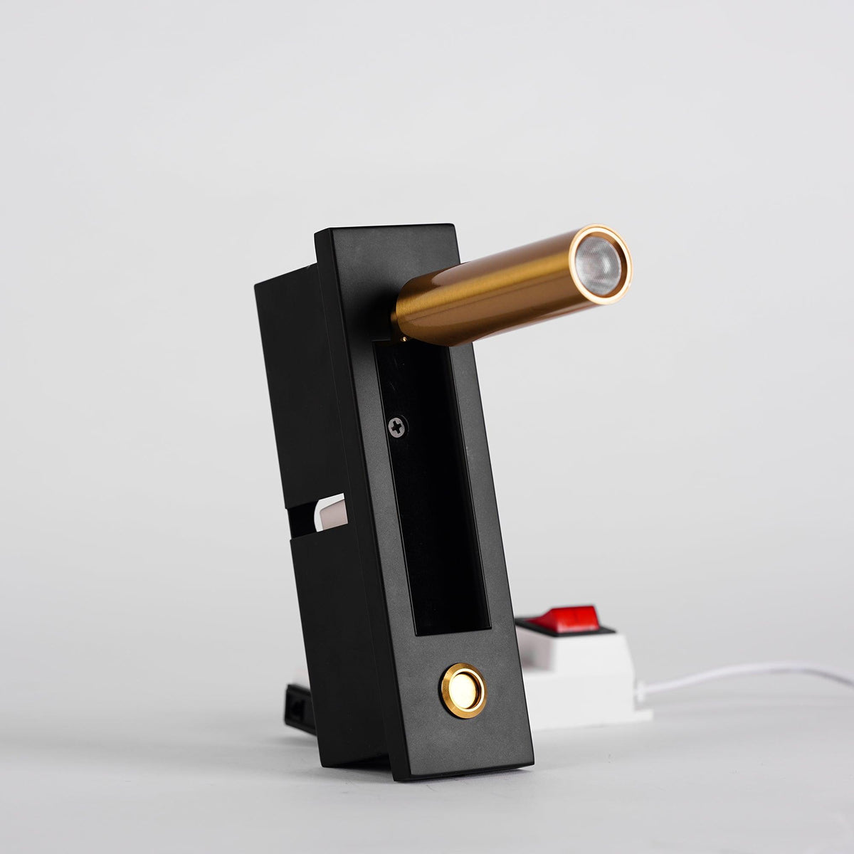 LED-Wandleuchte mit flexiblem Leselicht — Drehbarer Spot