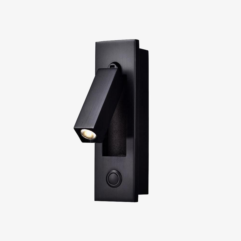 LED-Wandleuchte mit flexiblem Leselicht — Drehbarer Spot