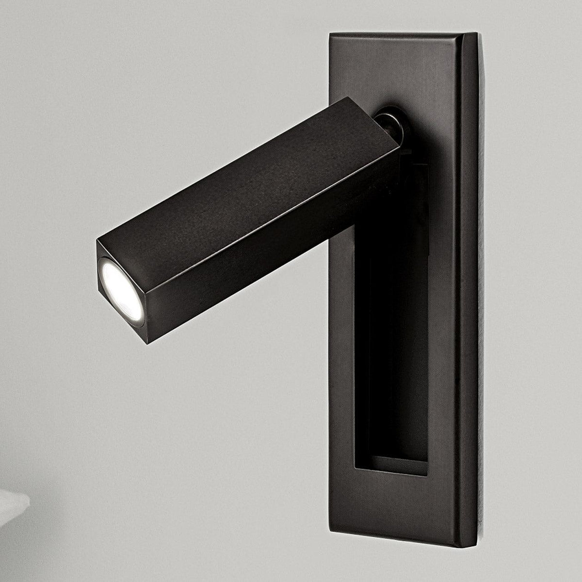 LED-Wandleuchte mit flexiblem Leselicht — Drehbarer Spot