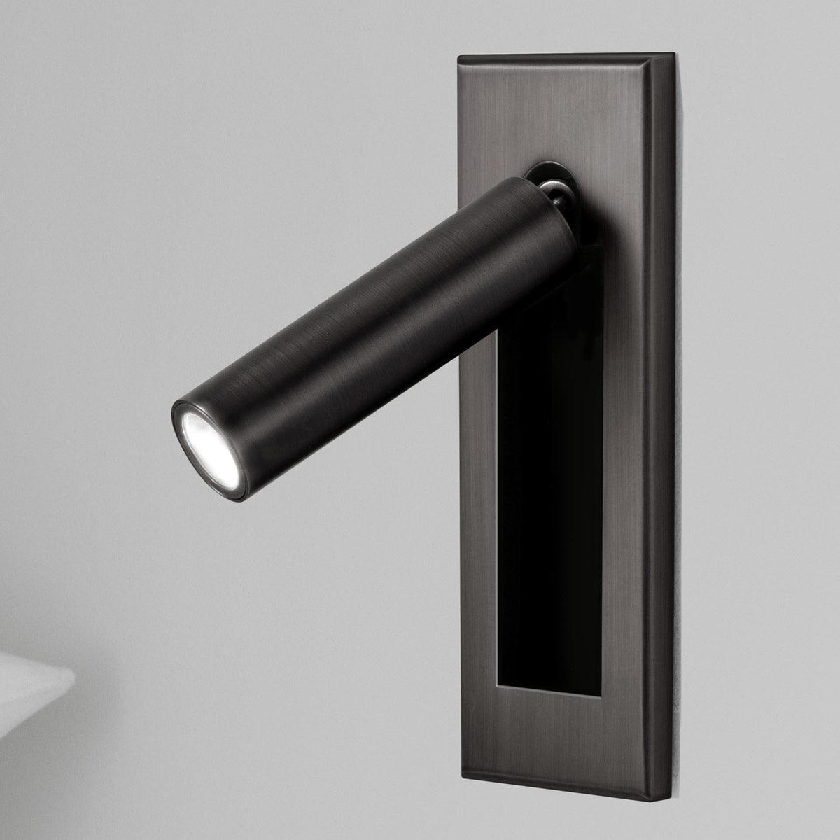 LED-Wandleuchte mit flexiblem Leselicht — Drehbarer Spot