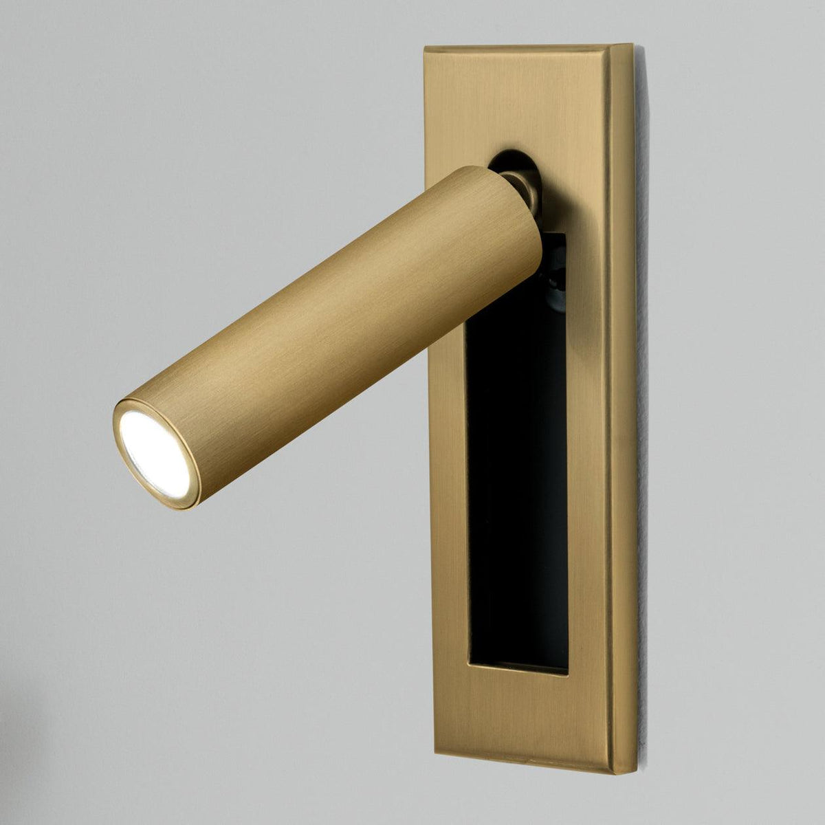 LED-Wandleuchte mit flexiblem Leselicht — Drehbarer Spot