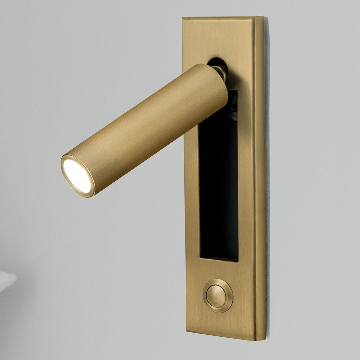 LED-Wandleuchte mit flexiblem Leselicht — Drehbarer Spot