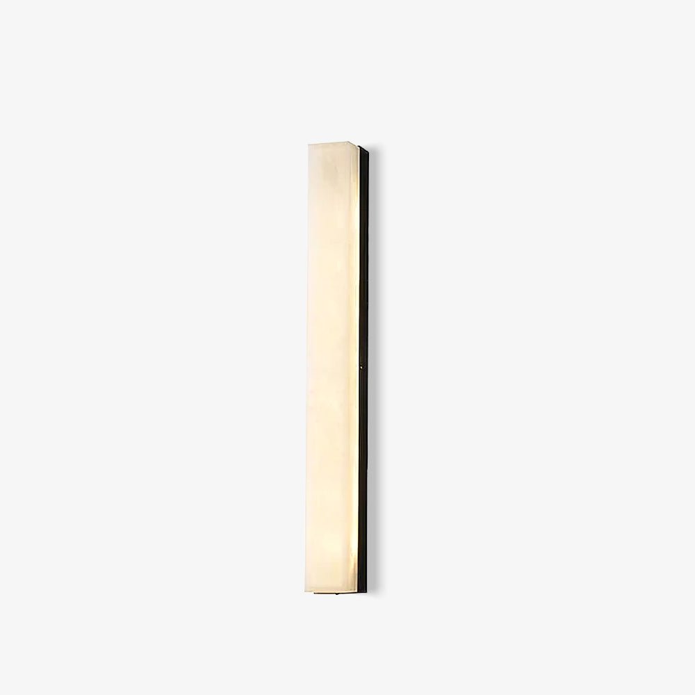 Isen Linear Brass Alabaster Wall Lamp - Neutralighting
